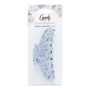 Goody LoveShackFancy Blue Floral Claw Clip